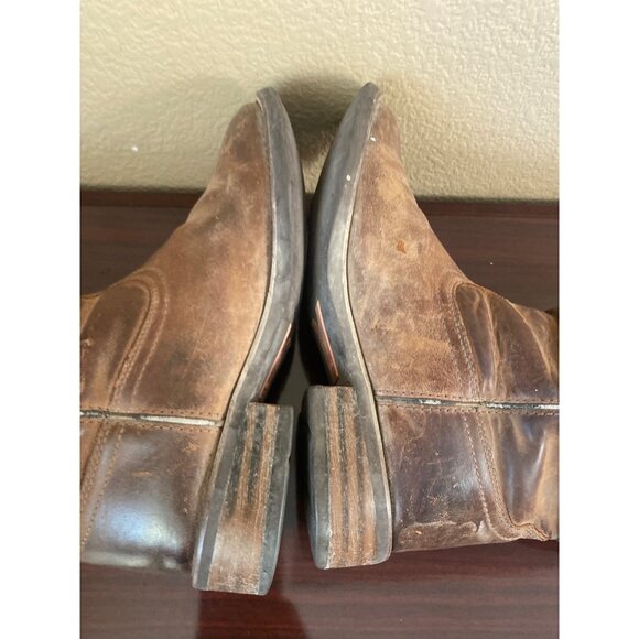 Ariat Women’s Unbridled Roper Western Boots Brown Leather 7.5B Style 10015374 - Picture 10 of 15